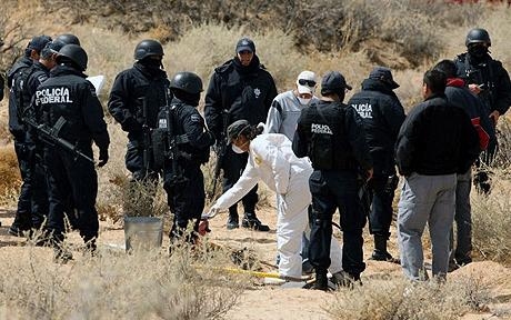 Cảnh sát Mexico phải đối mặt với hàng loạt vụ giết người có liên quan đến các nhóm ma túy khét tiếng.